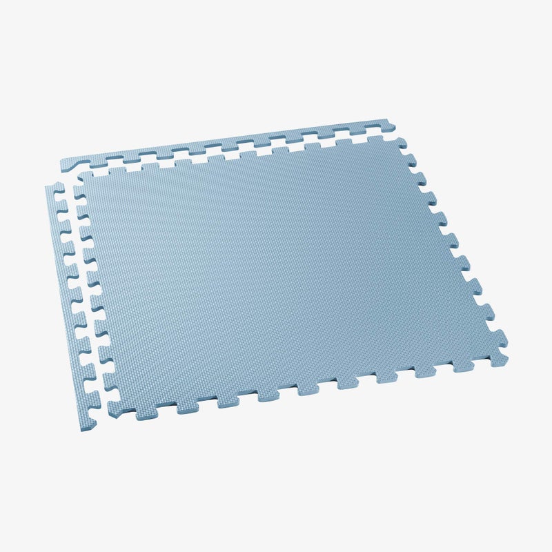 We Sell Mats نحن نبيع حصائر بسماكة 3/8 بوصة حصيرة تمارين متعددة الاستخدامات مع رغوة EVA، بلاط متشابك، مضاد للإرهاق للاستخدام في المنزل أو الصالة الرياضية، 24 بوصة × 24 بوصة - Image 4